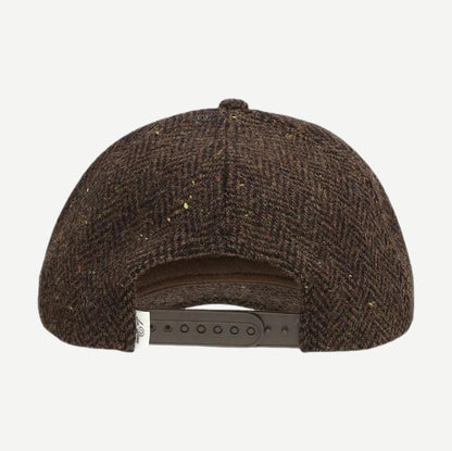 Core Herringbone Baseball Cap - Mole Brown