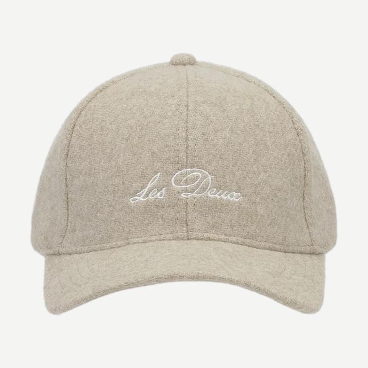 Signature Wool Baseball Cap - Dark Sand