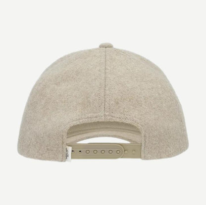 Signature Wool Baseball Cap - Dark Sand