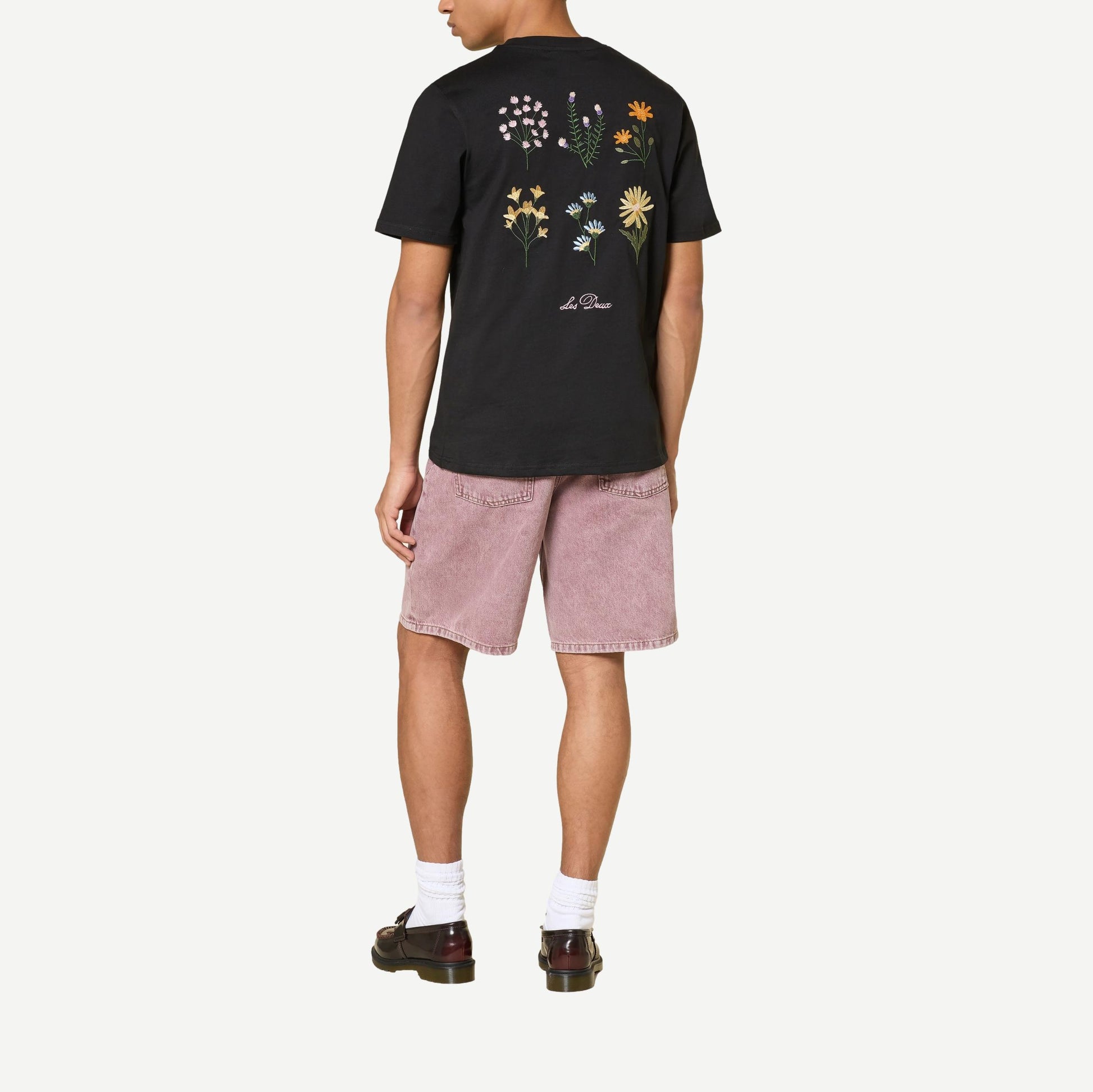 Wild Flower T-Shirt - Black - Galvanic.co