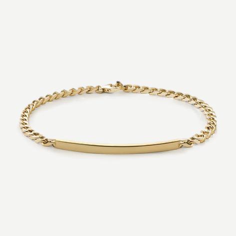 3mm ID Chain Bracelet, Gold Vermeil, M/L - Galvanic.co