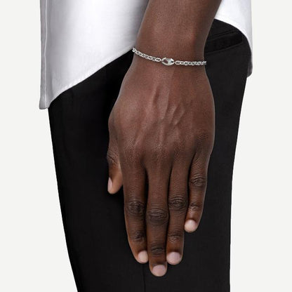 Sven Chain Bracelet, Sterling Silver, Polished, M - Galvanic.co