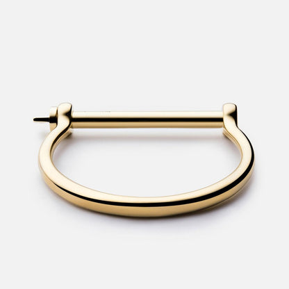 Screw Cuff - Gold Plated - Galvanic.co