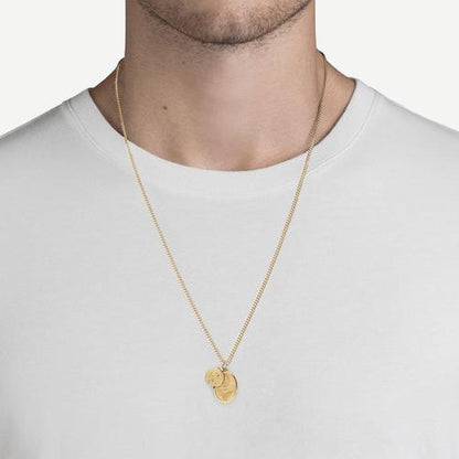 Mini Dove Pendant Necklace, Gold Vermeil, Polished, 24in.
