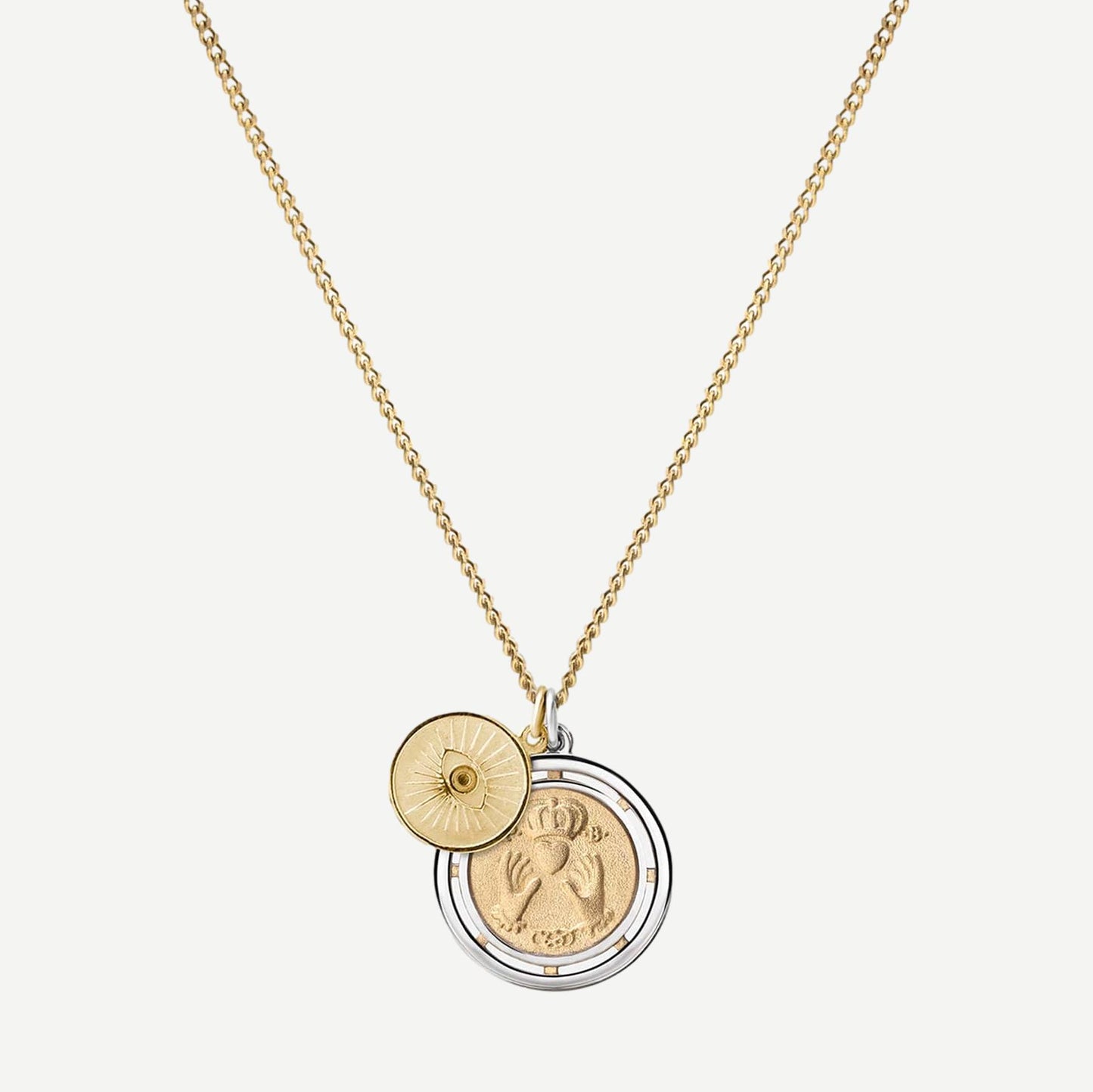 Test of Time Pendant Necklace, Gold Vermeil, Polished, 24in.