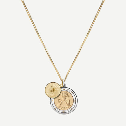Test of Time Pendant Necklace, Gold Vermeil, Polished, 24in.