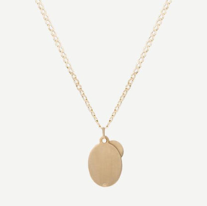 Dove Pendant Necklace, Gold Vermeil, Matte, 24in.