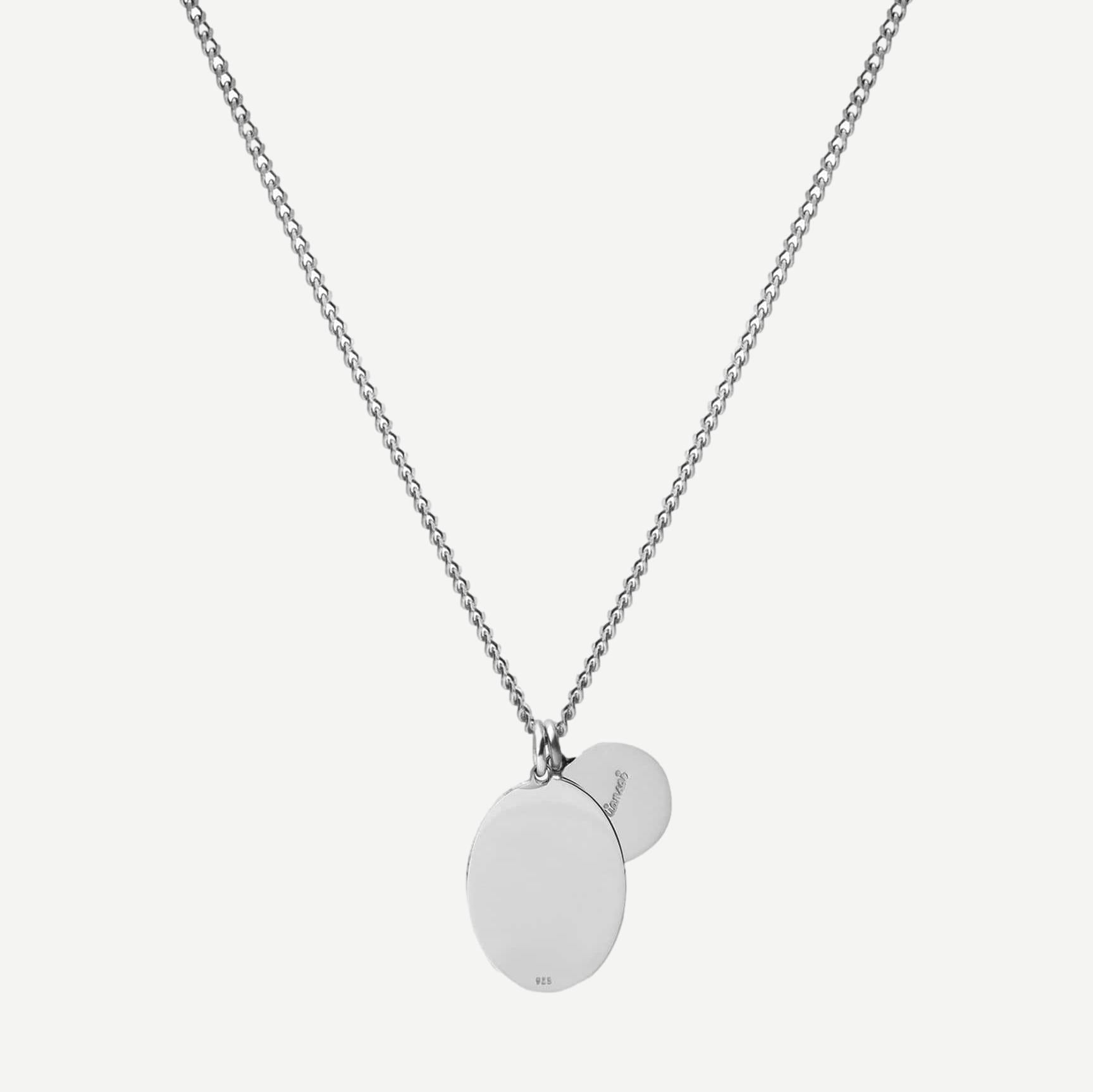 Mini Dove Pendant Necklace - Sterling Silver 24in - Galvanic.co