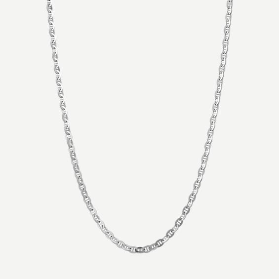 Sven Chain Necklace, Sterling Silver, Polished, 20in.
