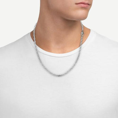 Sven Chain Necklace, Sterling Silver, Polished, 20in.