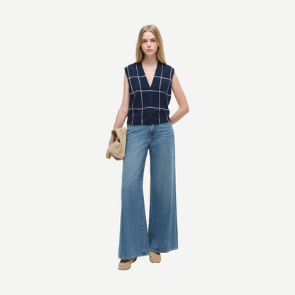 Rozzi Vest - Midnight Plaid - Galvanic.co
