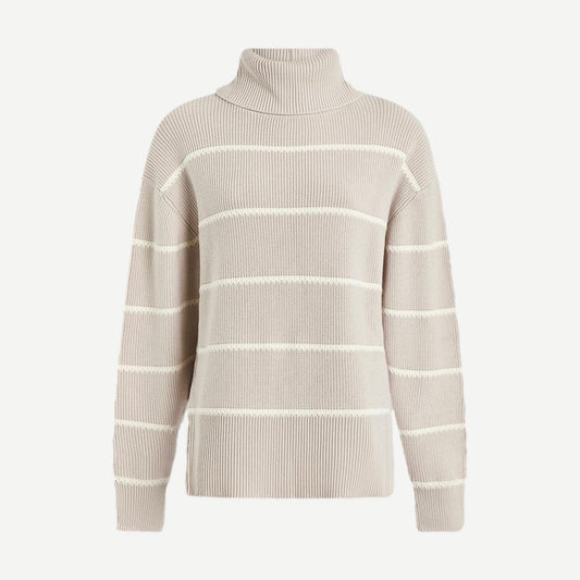 Hamish Stich Knit Sweater - Silver Birch - Galvanic.co