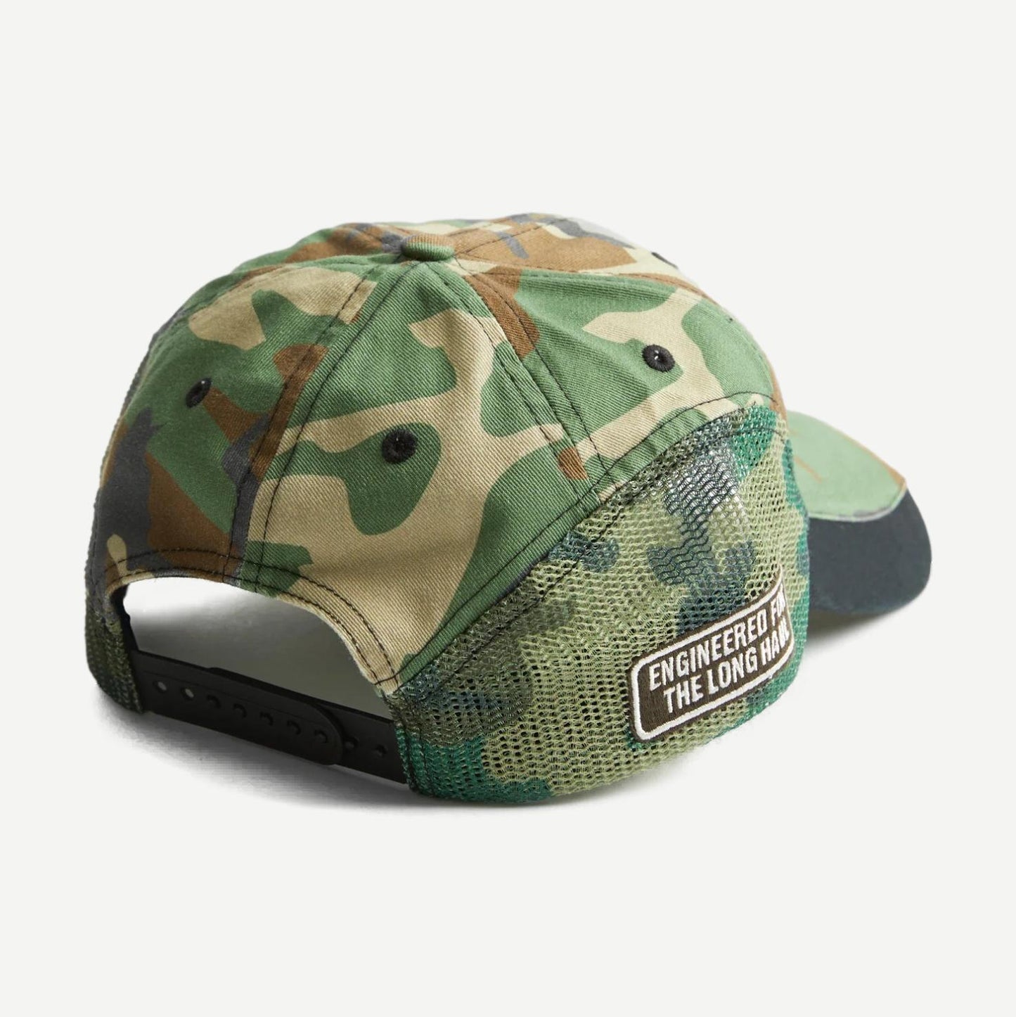 LP Service Mesh Strapback Cap - Camo