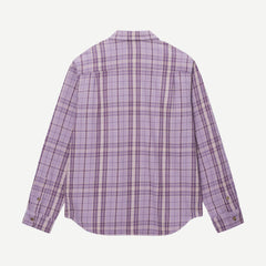 Stones Plaid Shirt - Lavender - Galvanic.co