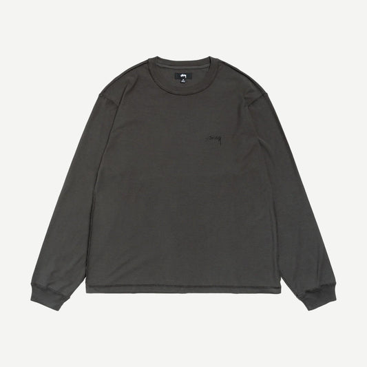 Lazy L/S Tee - Vintage Black - Galvanic.co