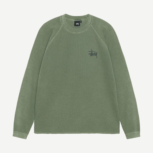 Raglan Thermal Basic Stock - Sage - Galvanic.co