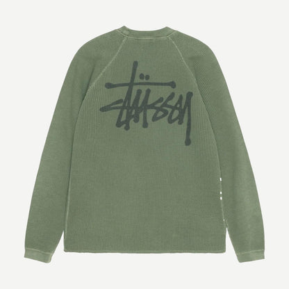 Raglan Thermal Basic Stock - Sage - Galvanic.co
