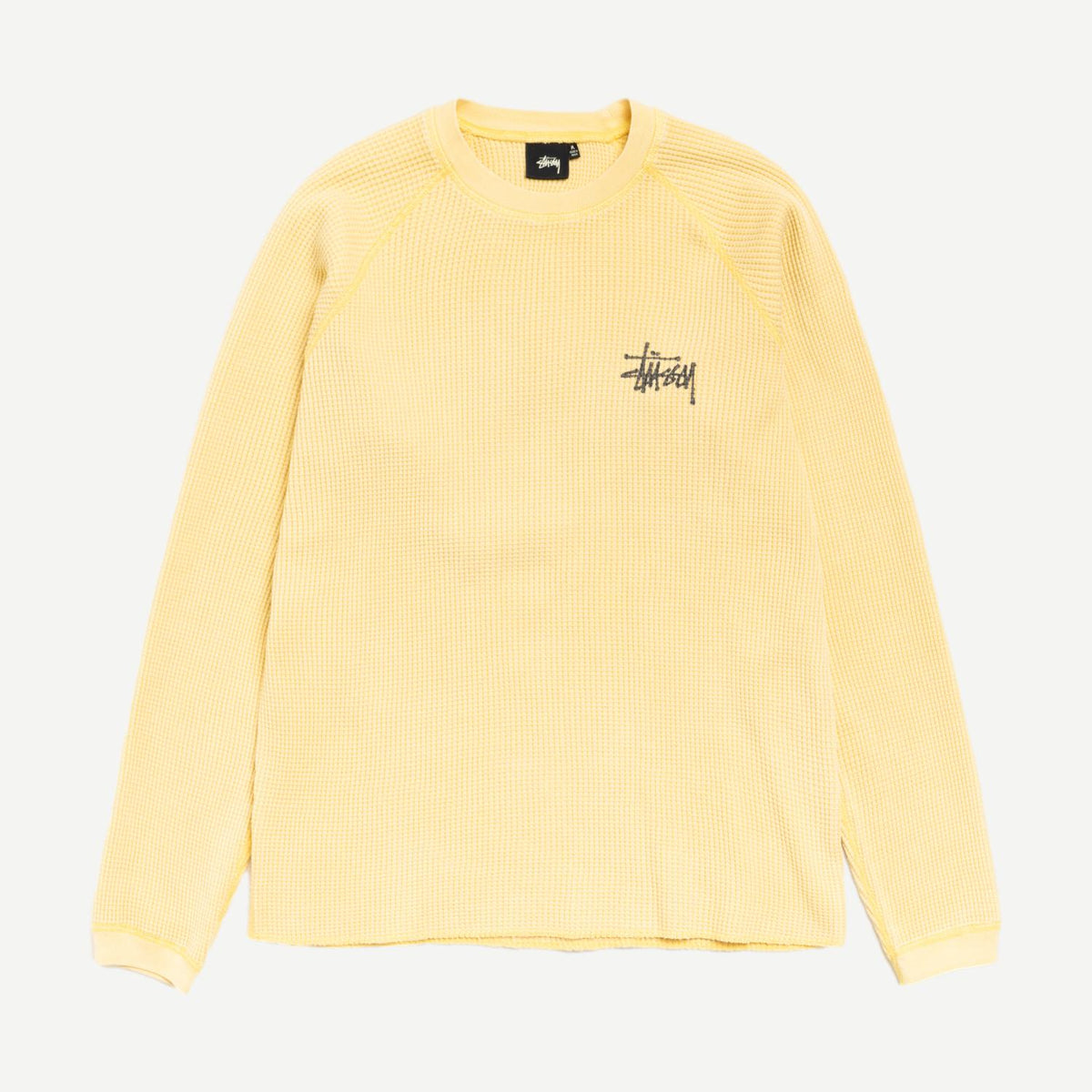 Basic Stussy Thermal - Pale Yellow