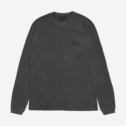 Basic Stussy Thermal - Washed Black