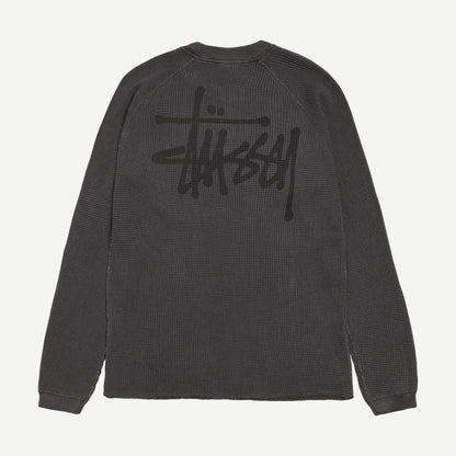Basic Stussy Thermal - Washed Black