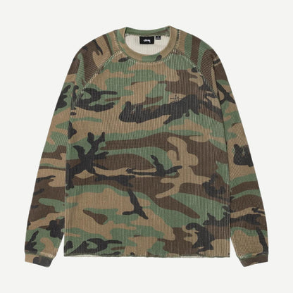 Raglan Thermal Basic Stock - Woodland Camo - Galvanic.co