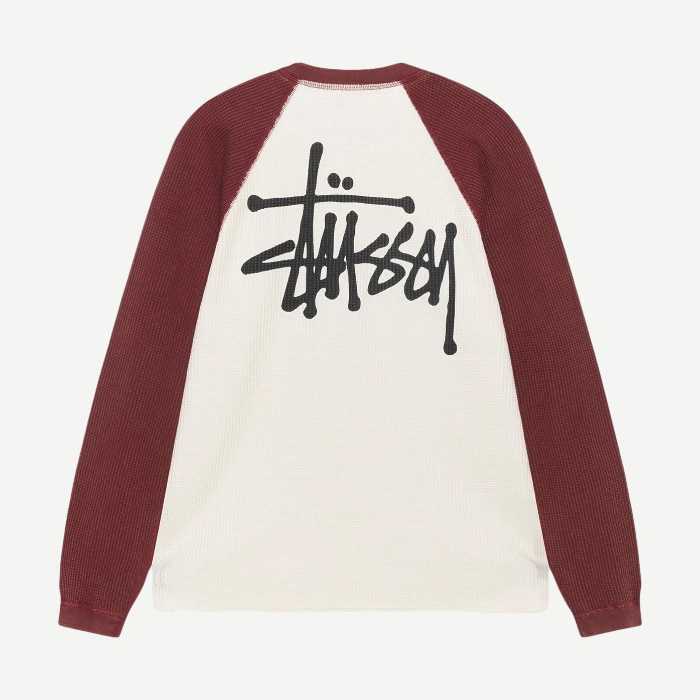 Raglan Thermal 2 Tone - Off White - Galvanic.co