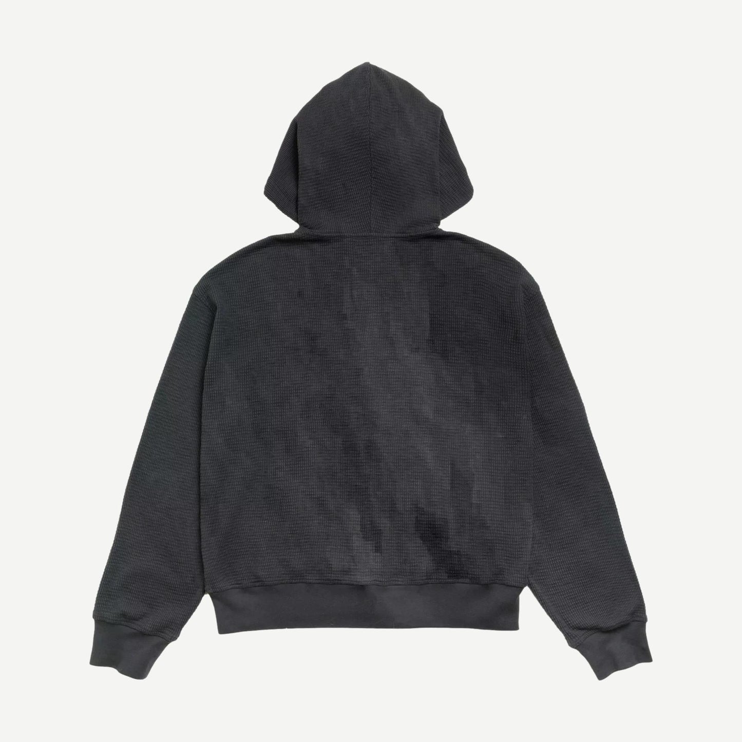 Lightweight Thermal Hoodie - Faded Black