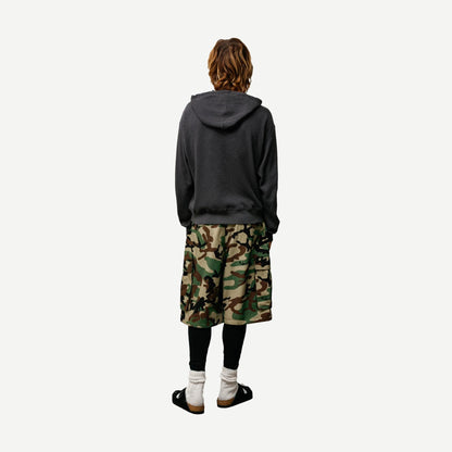 Lightweight Thermal Hoodie - Faded Black