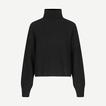Nola Turtle Neck - Black - Galvanic.co