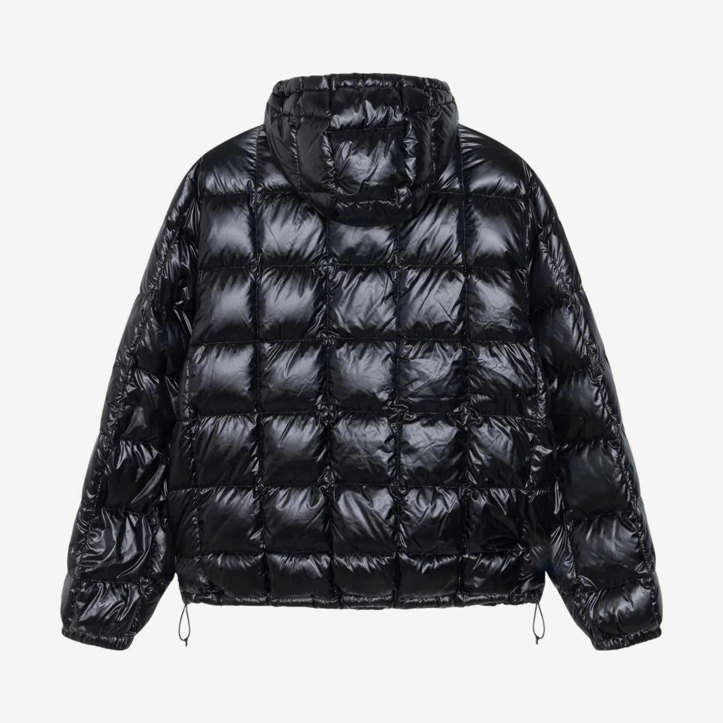 Midweight Hooded Puffer - Black - Galvanic.co