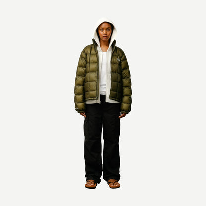 Midweight Puffer - Olive - Galvanic.co