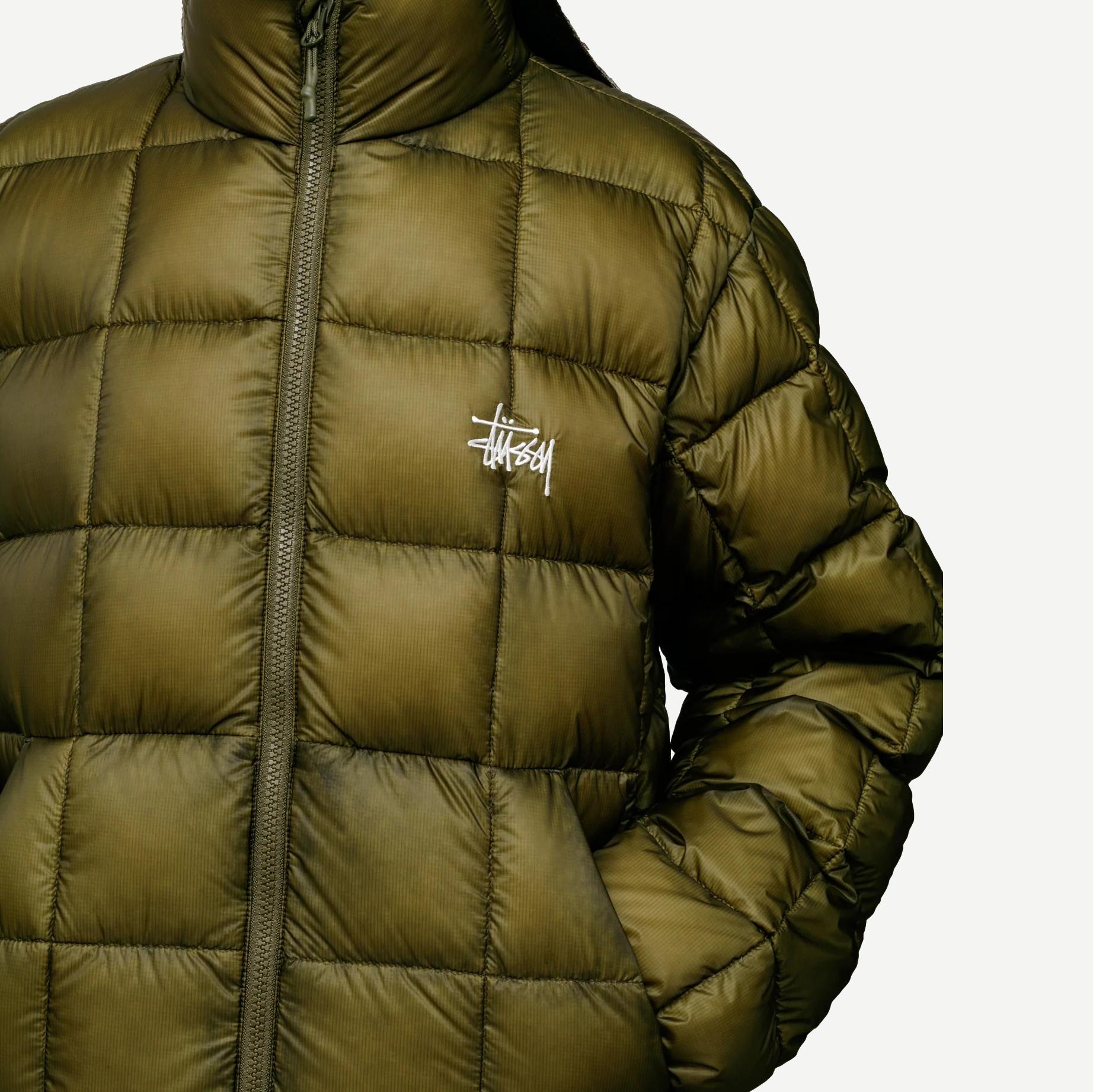 Midweight Puffer - Olive - Galvanic.co