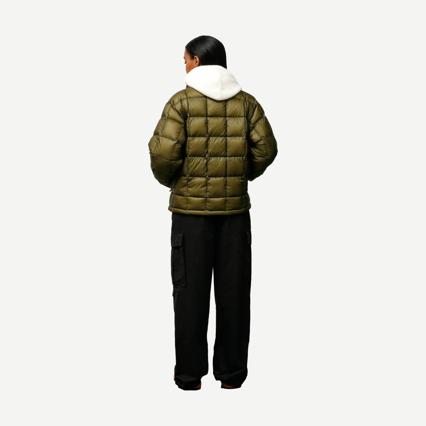 Midweight Puffer - Olive - Galvanic.co
