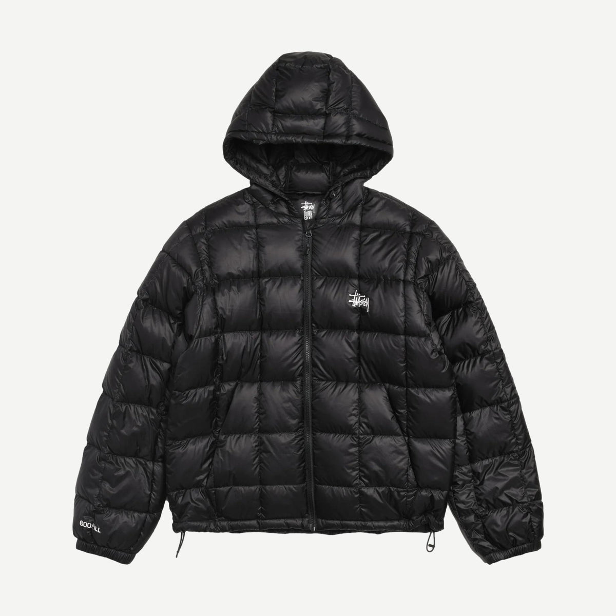 Midweight Hooded Puffer - Black - Galvanic.co