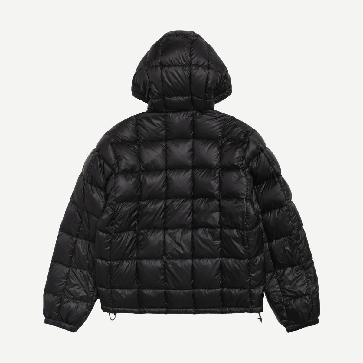 Midweight Hooded Puffer - Black - Galvanic.co