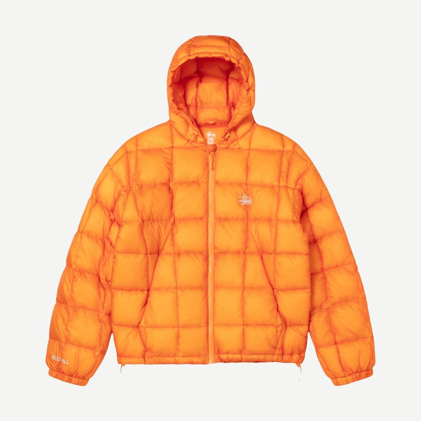 Midweight Hooded Puffer - Orange - Galvanic.co