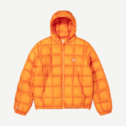 Midweight Hooded Puffer - Orange - Galvanic.co