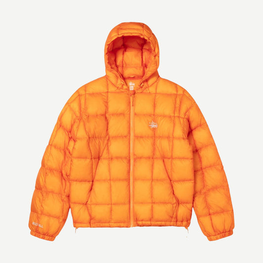 Midweight Hooded Puffer - Orange - Galvanic.co