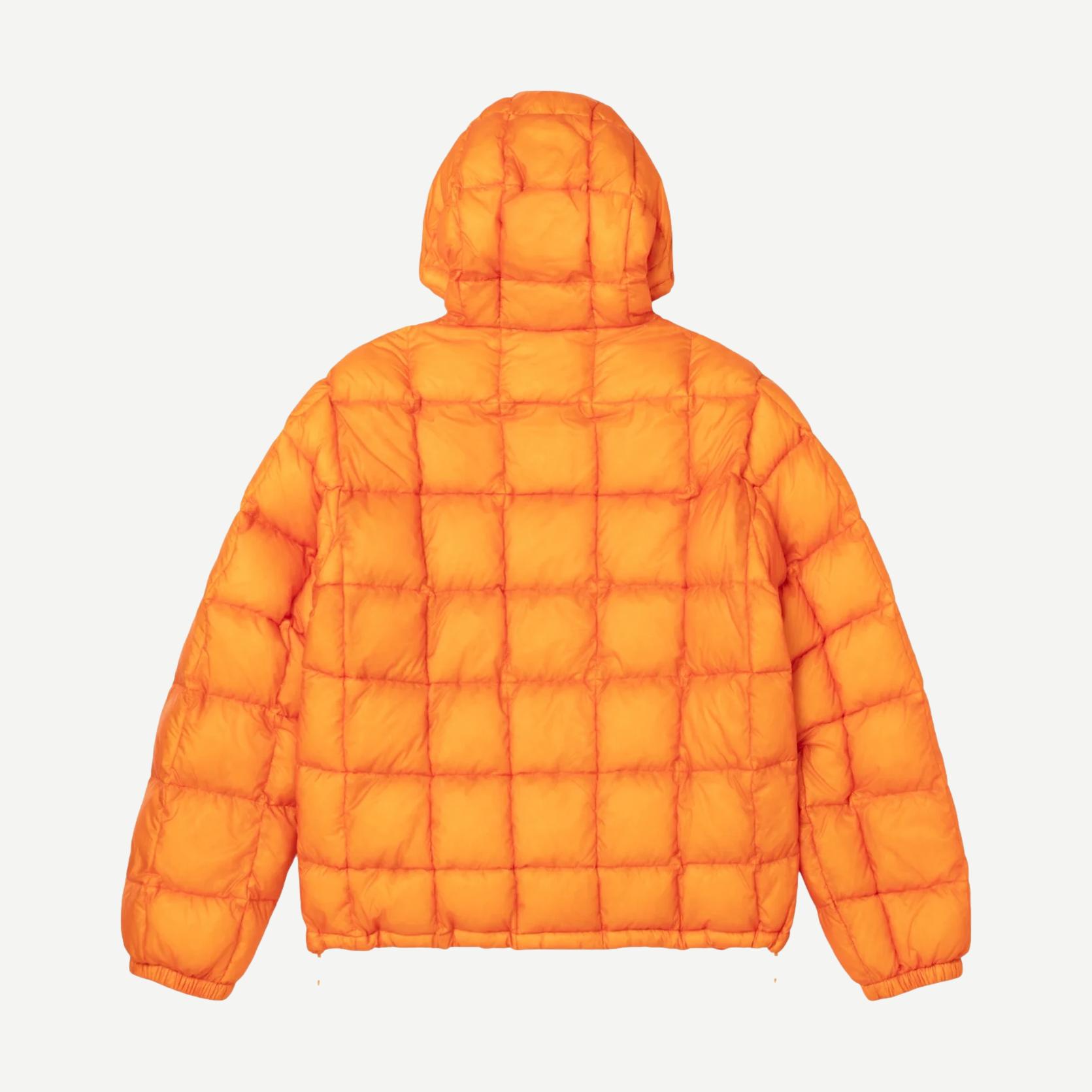 Midweight Hooded Puffer - Orange - Galvanic.co