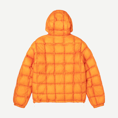 Midweight Hooded Puffer - Orange - Galvanic.co