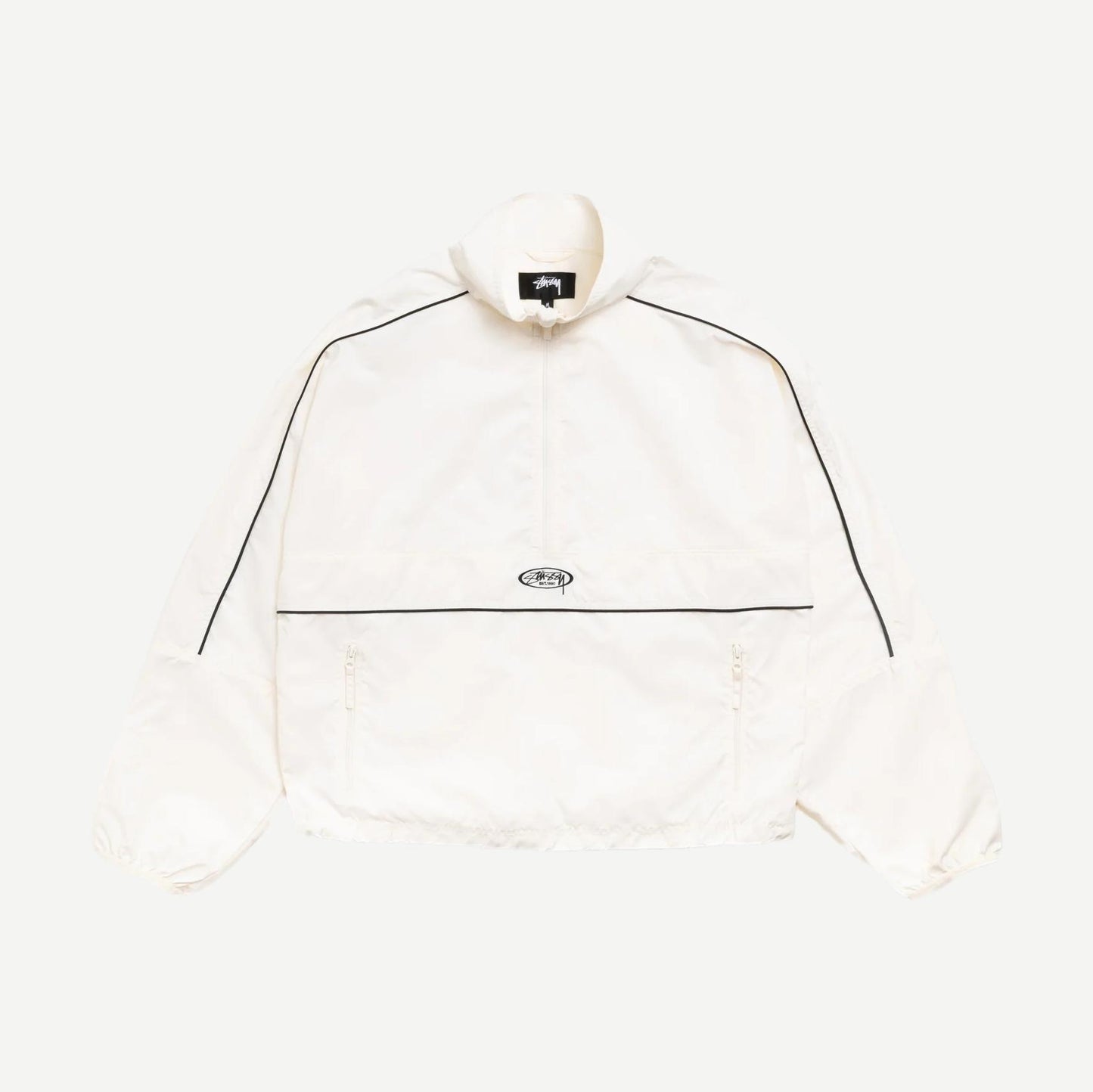 Lightweight Pullover Jacket - White