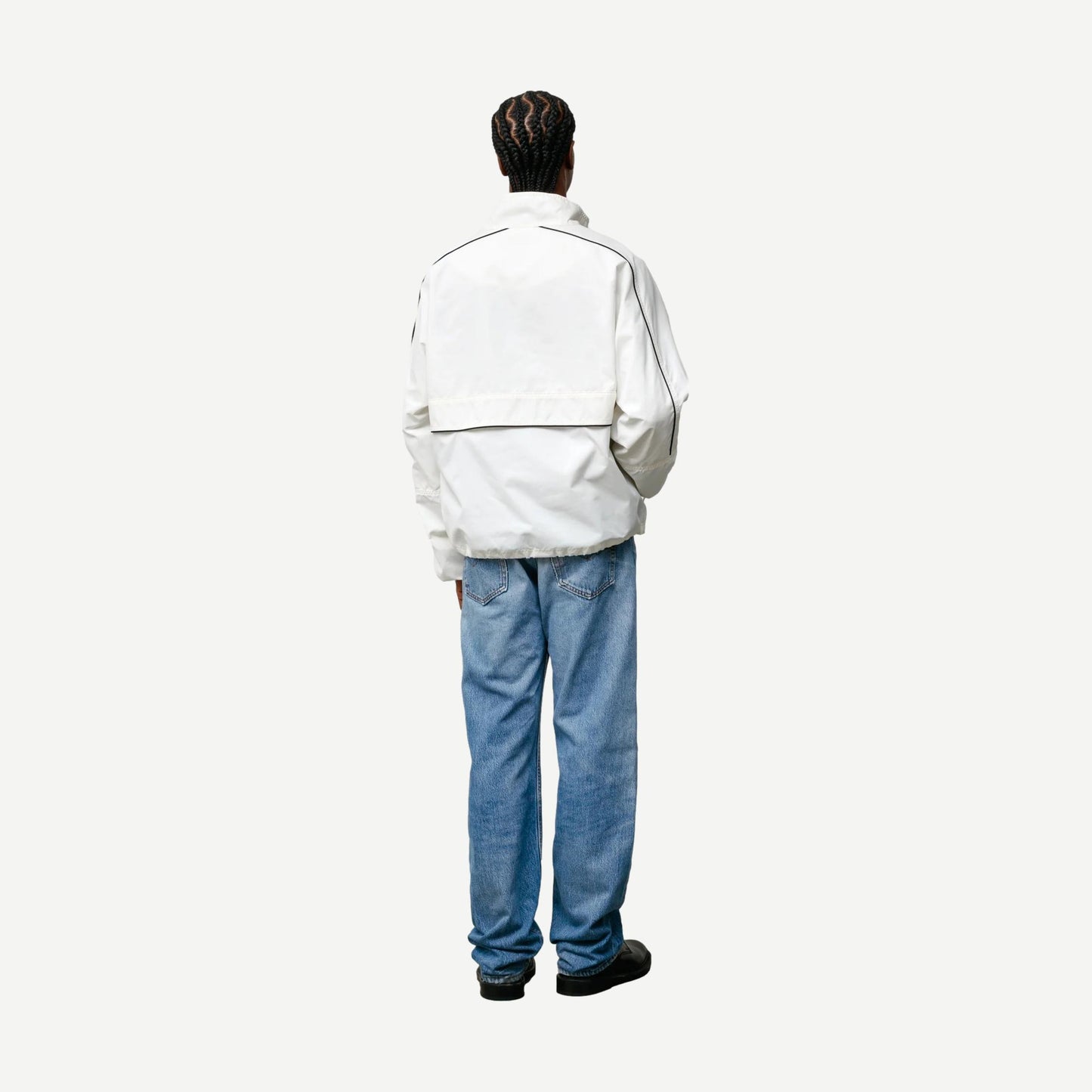 Lightweight Pullover Jacket - White
