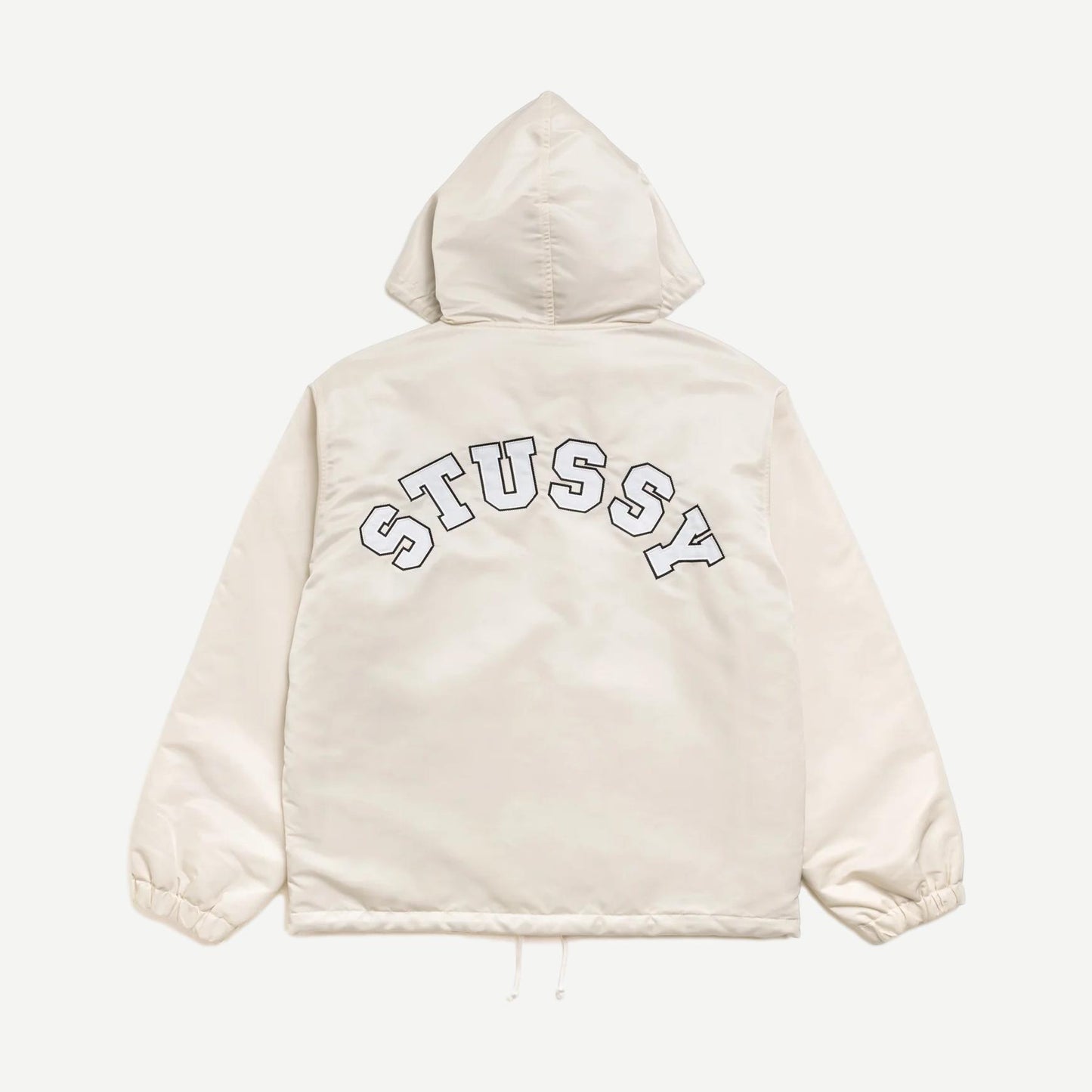 Hooded Coaches Jacket - Bone
