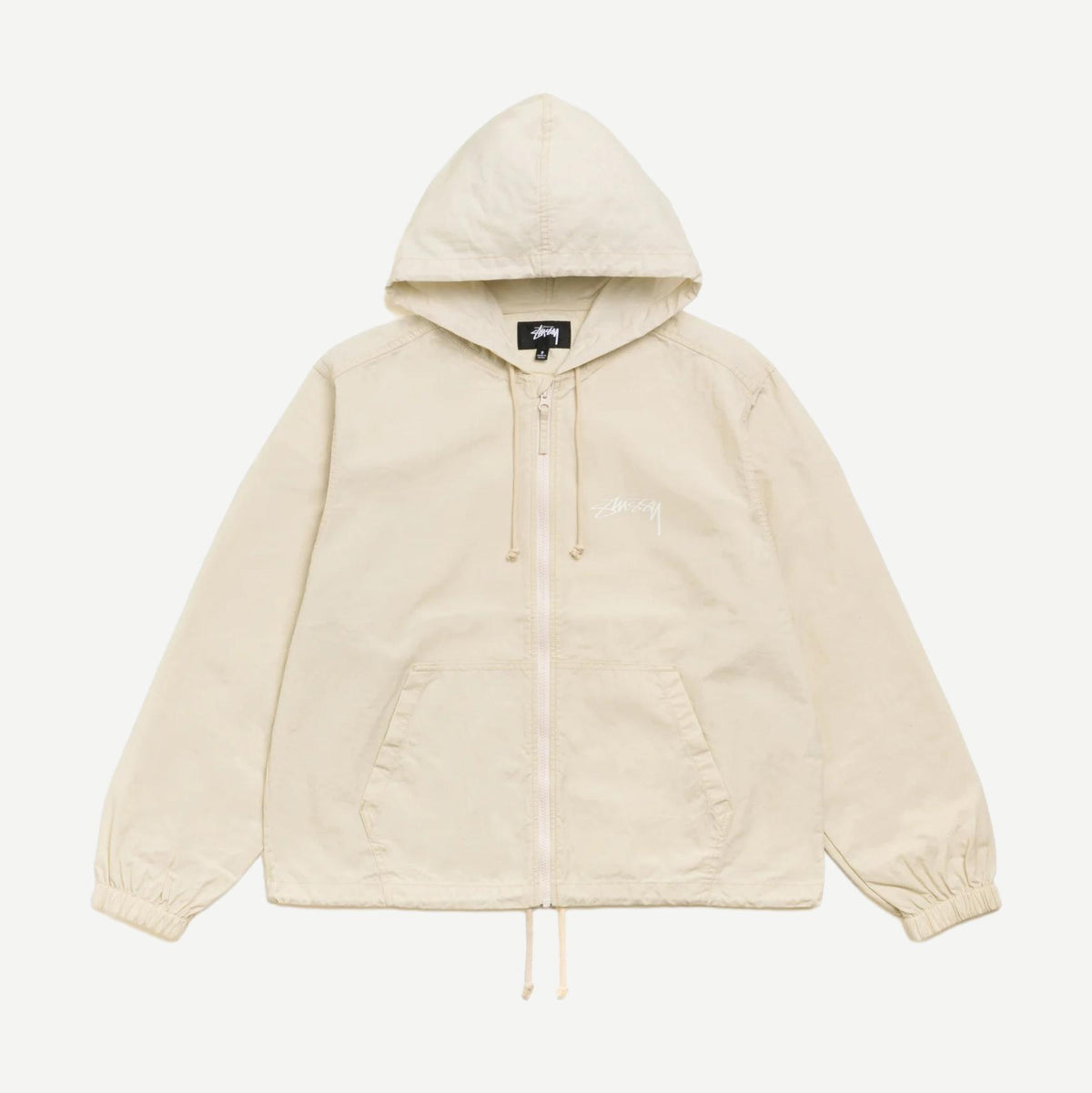 Waxed Cotton Beach Shell - Stone