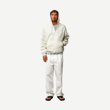 Waxed Cotton Beach Shell - Stone