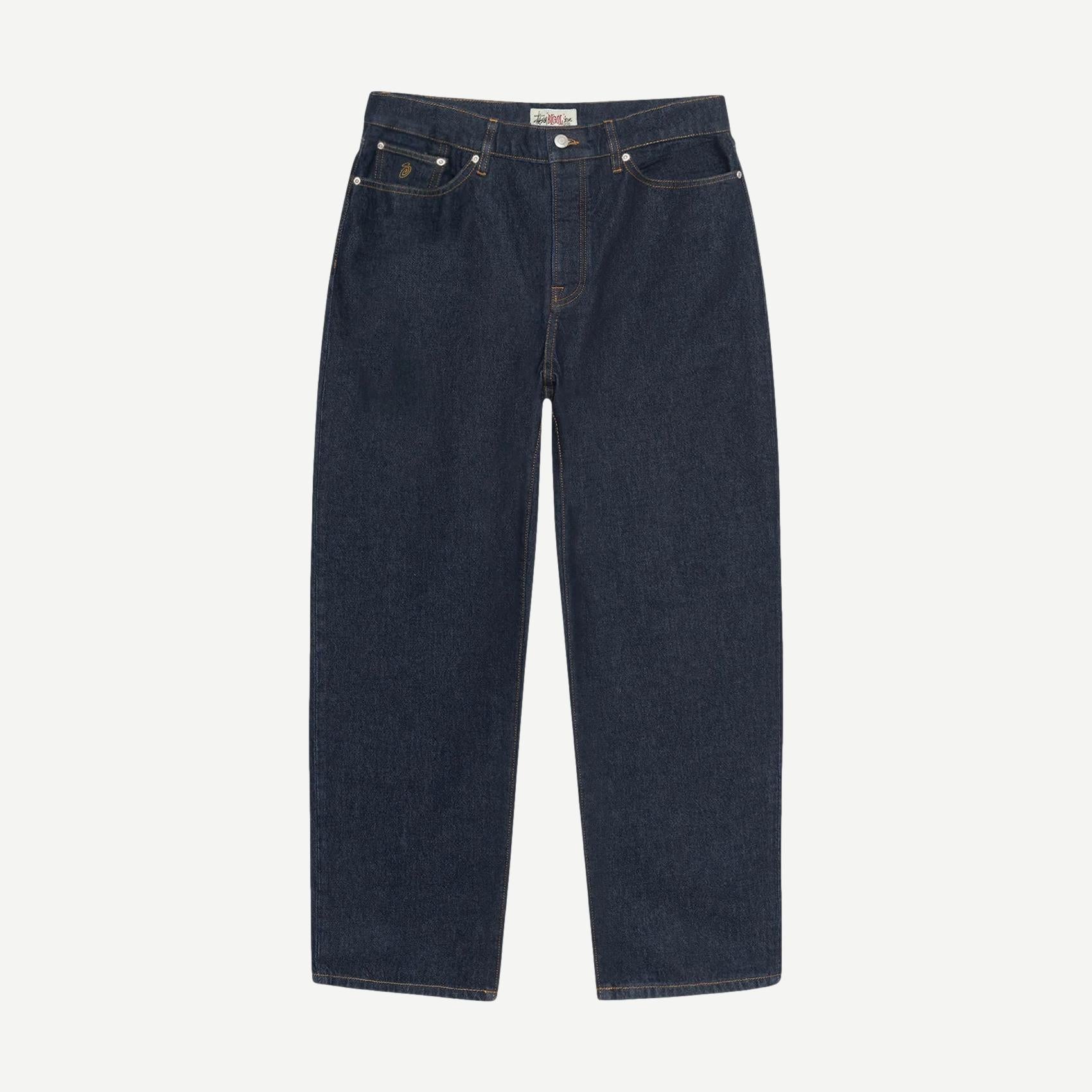 Big Ol Jean Denim - Rinsed Indigo - Galvanic.co