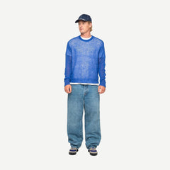 S Loose Knit Sweater - Blue - Galvanic.co