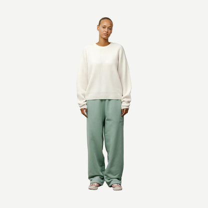 Waffle Cashmere Sweater - Ivory - Galvanic.co