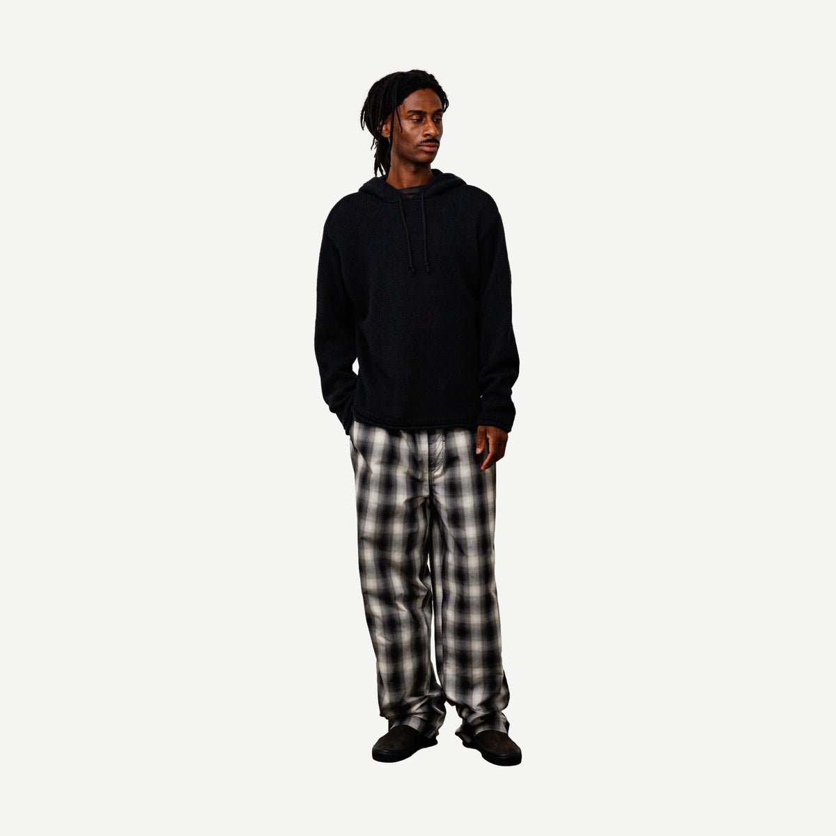 Beach Hooded Sweater - Black - Galvanic.co