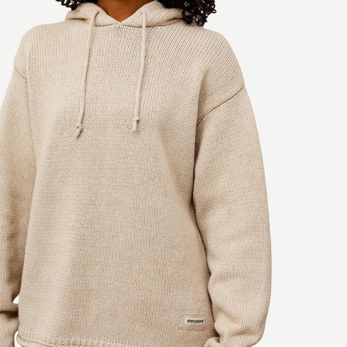 Beach Hooded Sweater - Oatmeal - Galvanic.co